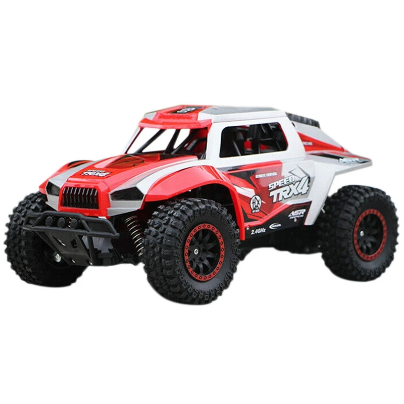 Red 1/16 35Km/H Off Road Racing Car Rtr Remove Control Crawler 2.4G Rc Car - Цвет: Red