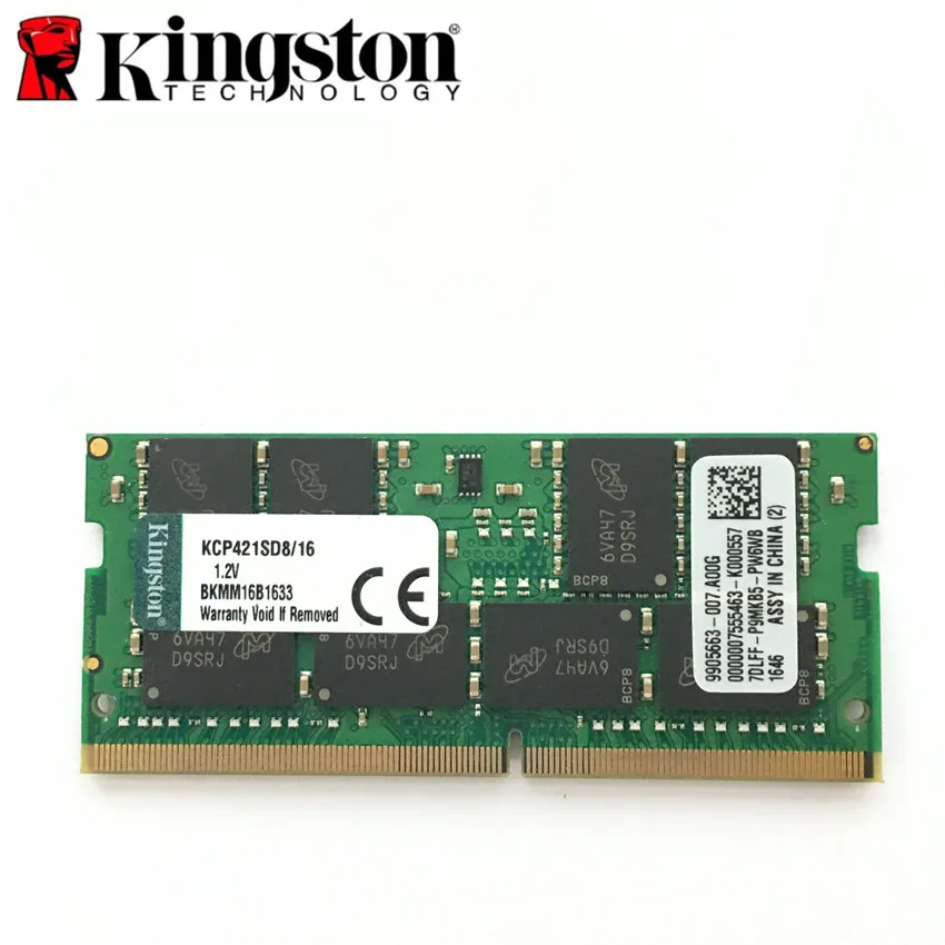 Б/у оперативная память для ноутбука kingston DDR4, 16 ГБ, PC4, 2133 МГц, память D, 16 ГБ, DDR4, 2133 МГц, память для ноутбука, оперативная память для ноутбука