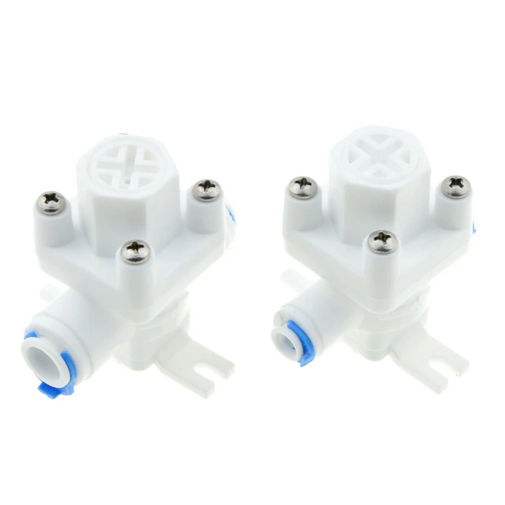 

RO Water Pressure Relief Valve Water Pressure Reducing Regulator 1/4" 3/8" OD Hose Quick Connection RO Reverse Osmosis System