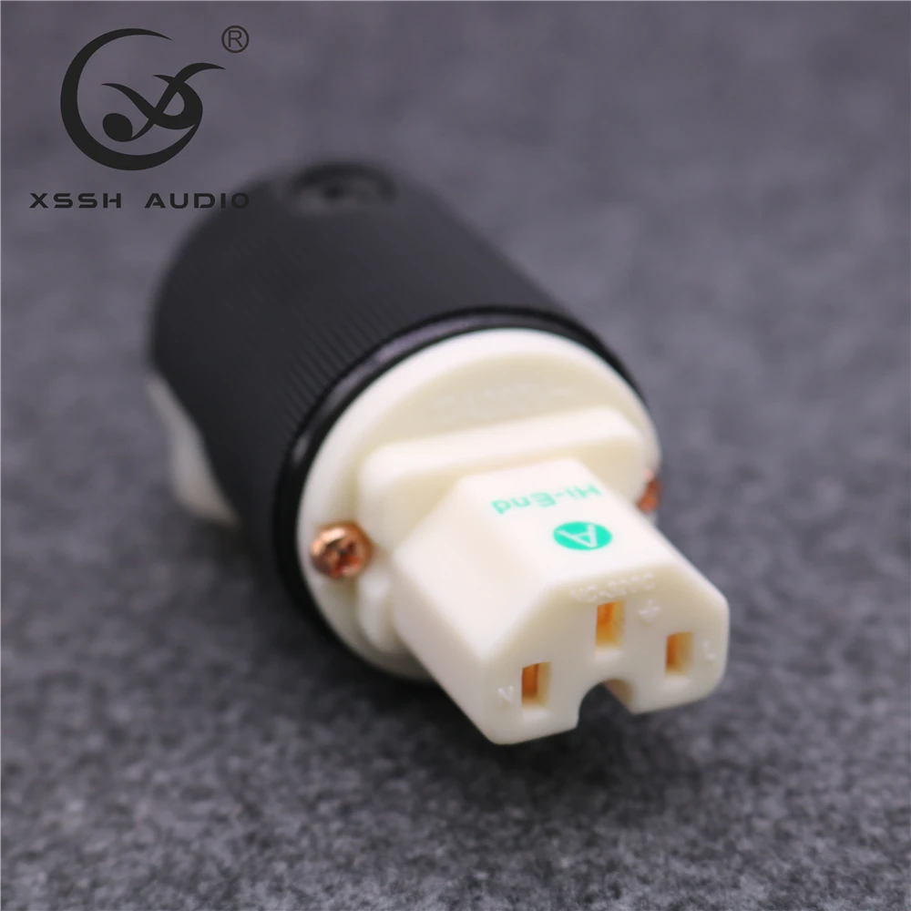 Латунный соединитель XSSH audio YIVO HIFI сделай сам для США аудиоразъем больничного