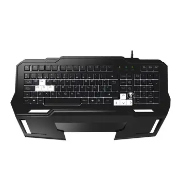 

Mars Gaming MKHA1, Gaming keyboard with wrist rest, ultra-fast response, LED lighting, Antighosting, Spanish keyboard