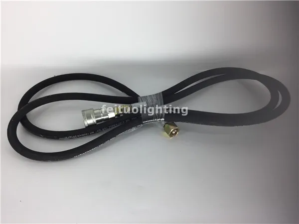 Новое поступление 4 шт.+ Flycase Dj Co2 пистолет Jet RGB цвет Co2 пушка ручка управления 6-8 метров распылитель Co2 противотуманная Колонка Led Co2 пистолет
