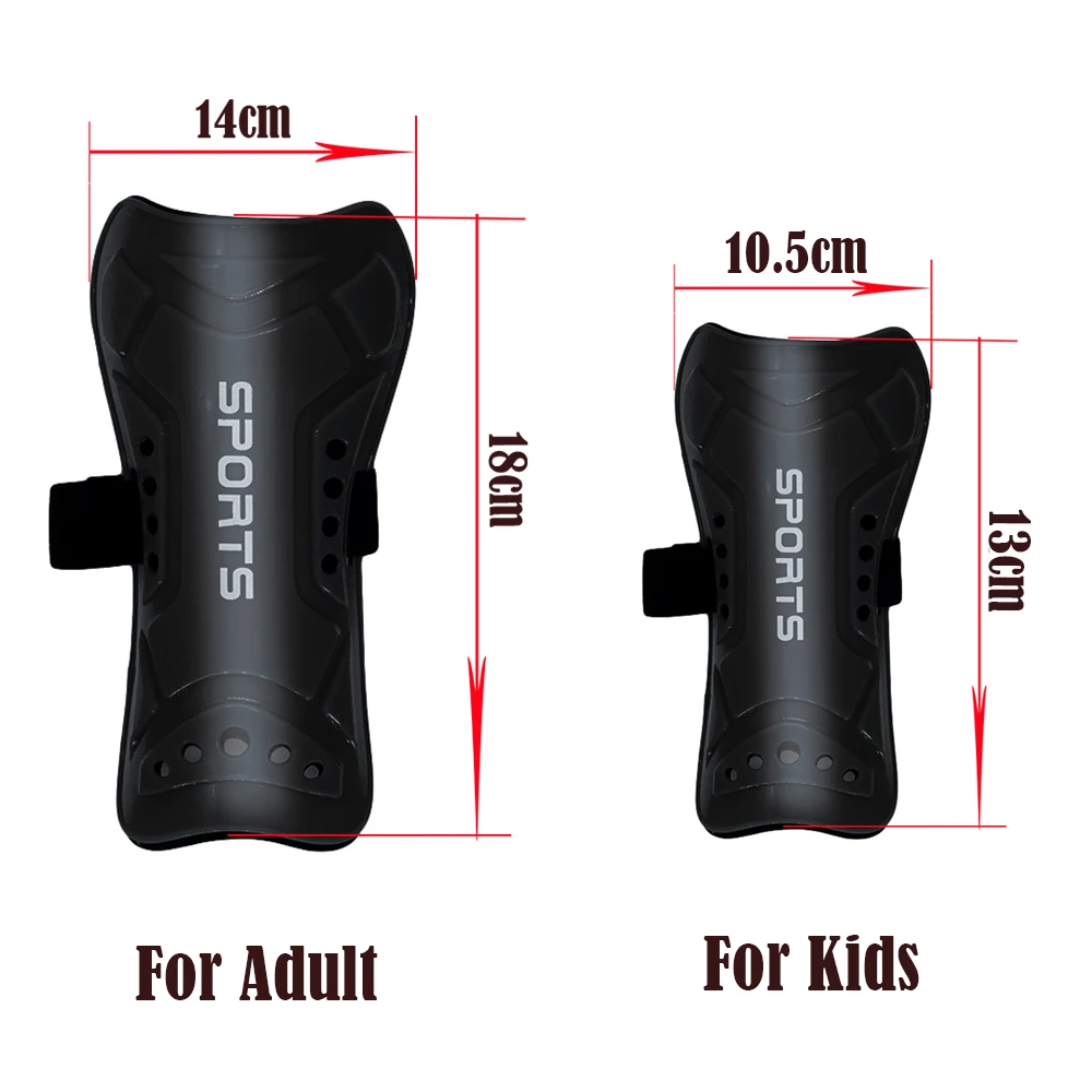 Adults Kids Soccer Training Shin Guards Ultralight Pads Football Protective Adjustable Band Leg Protector Sports Shin Brace soccer shin guards shin guard pads