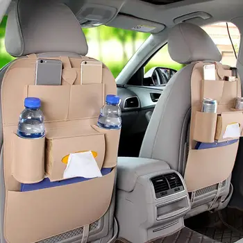 

Multifunctional Car Seat Back Hanging Storage Rack Sundries Organize Holder Bag