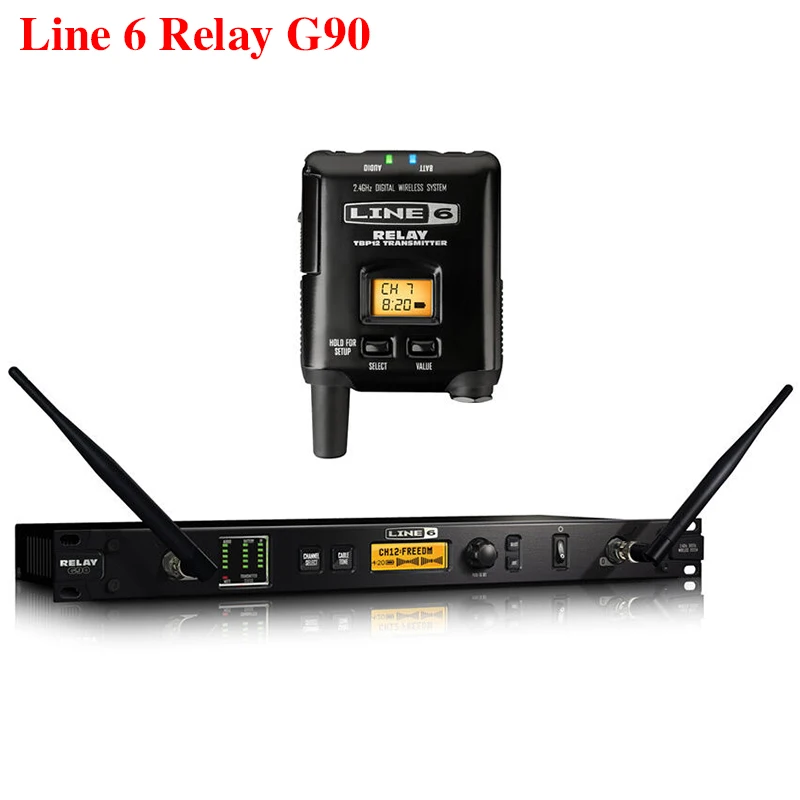 Line 6 Relay G90 Rack-mountable Digital Guitar Wireless System 