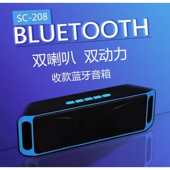 

Outdoor Portable Bluetooth Wireless Speaker Stereo Sound Boombox Mini Audio Card Subwoofer Bluetooth Speaker