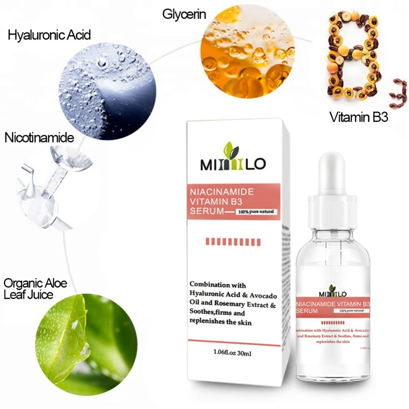Niacinamide Essence увлажняющий отбеливающий Осветляющий веснушки осветляет цвет кожи осветляет тонкие линии Сыворотка против морщин