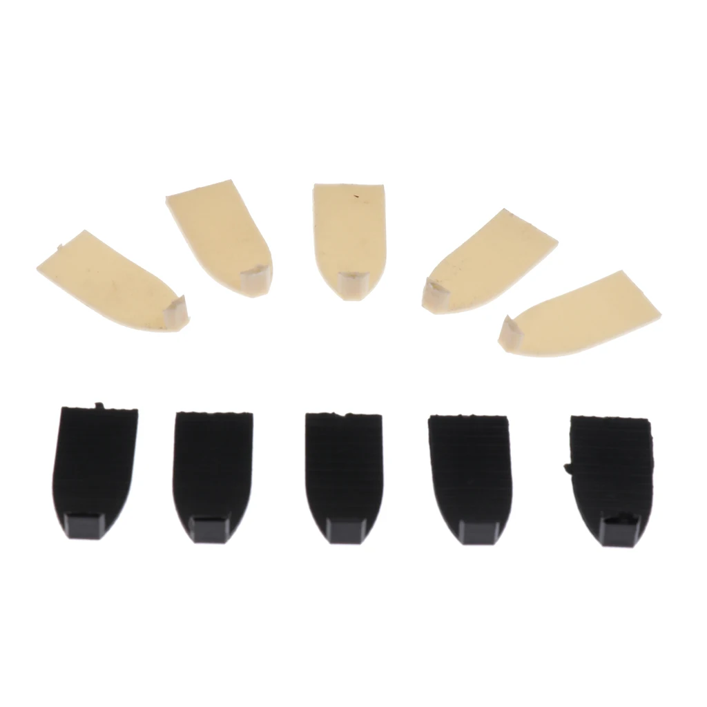 Violin Accessories 10 Pieces Violin Fittings Bow Pads Replacement Parts