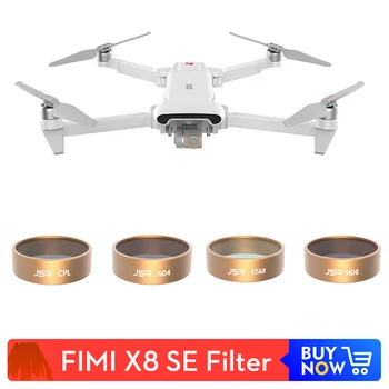 

8pcs Len Filters Sets for FIMI X8SE Drone UV CPL Night ND32/16/8/4 STAR Night Filter for Xiaomi Fimi X8 SE Quadcopter Gimbal