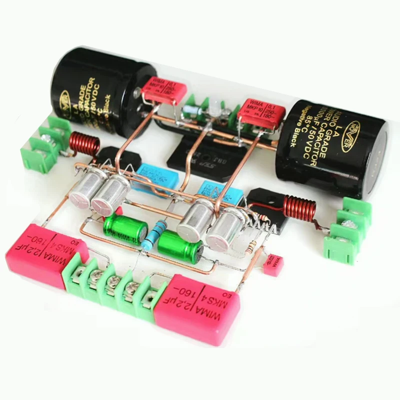 LM3886 LM1875 Scaffolding Overhead Line Circuit Stereo Hifi Audio