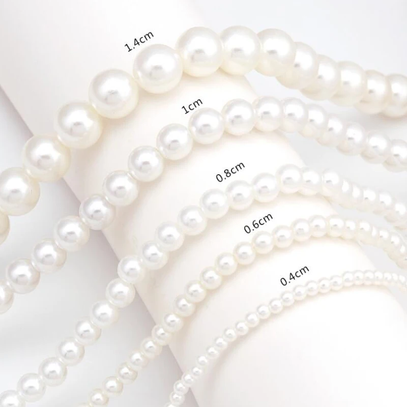 Women Fashion Vintage Pearl Necklace Party Necklace Elegant Chain Retro Accessories All Match Necklace Streetstyle Necklace