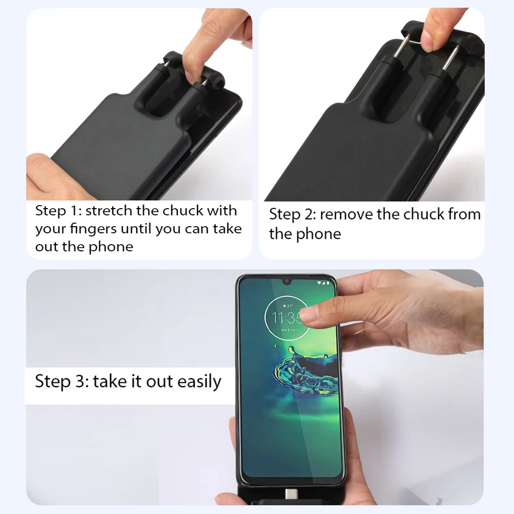 Для Motorola Moto G8 Plus чехол с аккумулятором 5000 мАч Расширенный резервный внешний аккумулятор Защитный чехол для Moto G8 Plus чехол Зарядное устройство