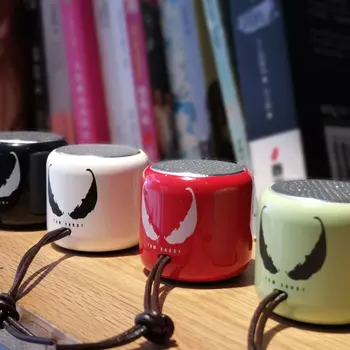 

Portable Wireless Speaker Mini Creative Speaker Home Metal Speaker Stereo Sound Box With Hands-Free Microphone