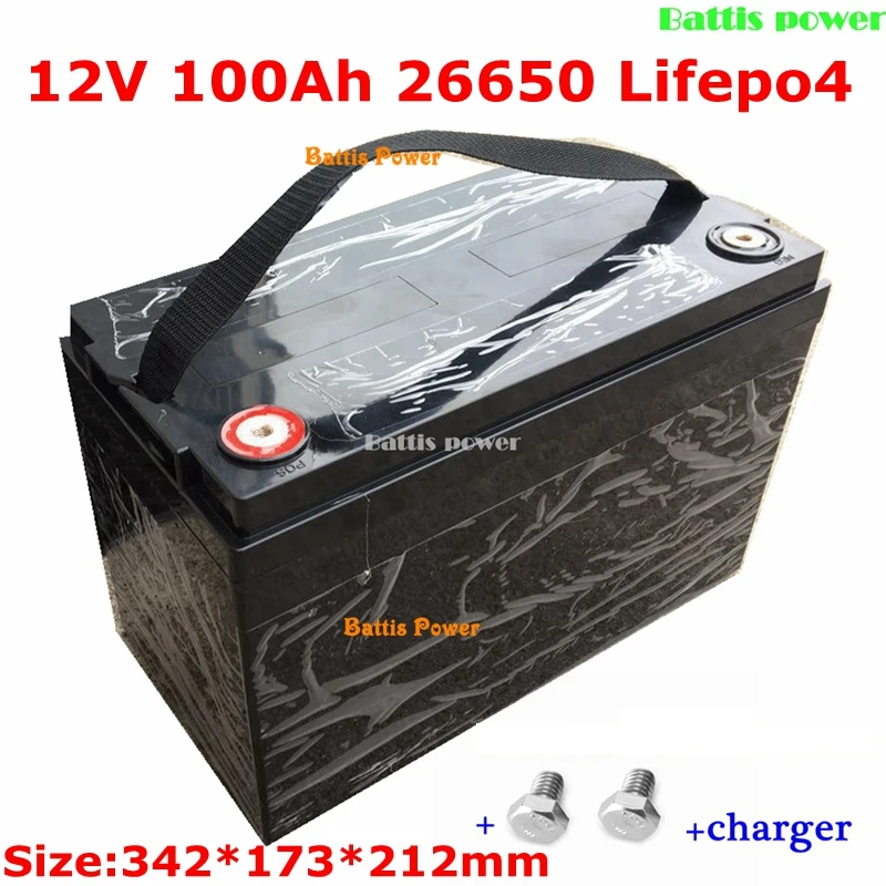 Аккумуляторный блок LiFePO4 12 В 26650 Ач 8 для UPS авто электродвигатель лодка автофургон