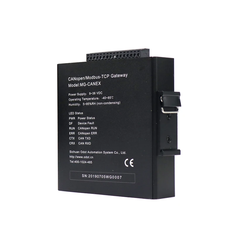 CANopen to Modbus TCP/IP Ethernet протокол конвертер промышленный шлюз автобусный мост