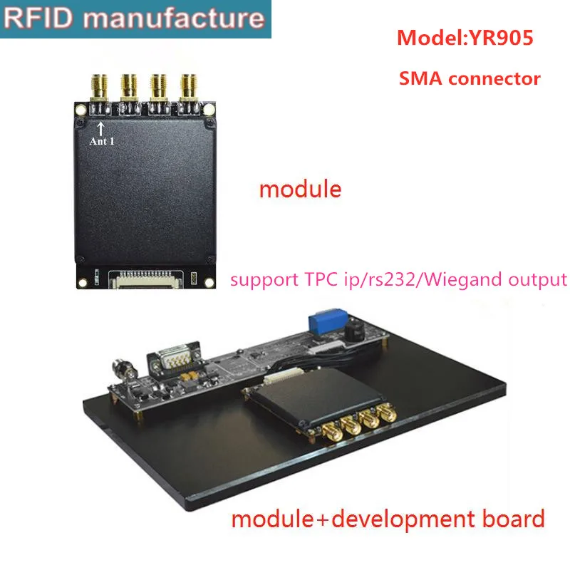 4 порта impinj r2000 TCP/IP Φ интерфейс 865 868 МГц uhf rfid|Считыватели контрольных карт| |