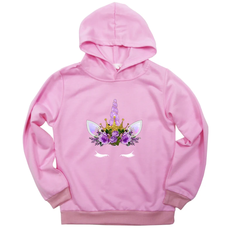 Hoodies 3 Весенне-Осенняя детская одежда; толстовки для малышей; худи с единорогом; модные желтые толстовки для мальчиков и девочек; Moletom Infantil; унисекс; 7 цветов - Цвет: Hoodies 3