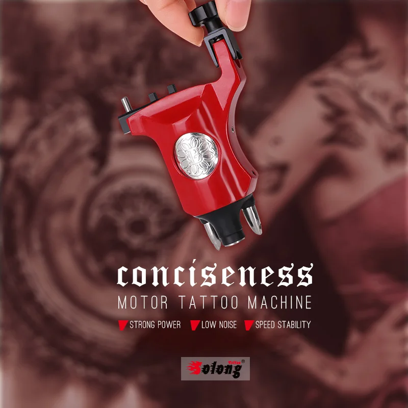 Rotary Tattoo Machine Gun Permanent Makeup Rotary Machine Liner Shader Tattoo Machine Motor Rotary Gun Tattoo- 4 Color