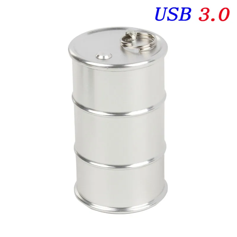 JASTER USB 3,0, новинка, стильная металлическая мини-модель, USB флеш-накопитель, 4 ГБ, 8 ГБ, 16 ГБ, 32 ГБ, 64 ГБ, 128 ГБ, креативный металлический u-диск, маленький подарок - Цвет: Silver USB 3.0