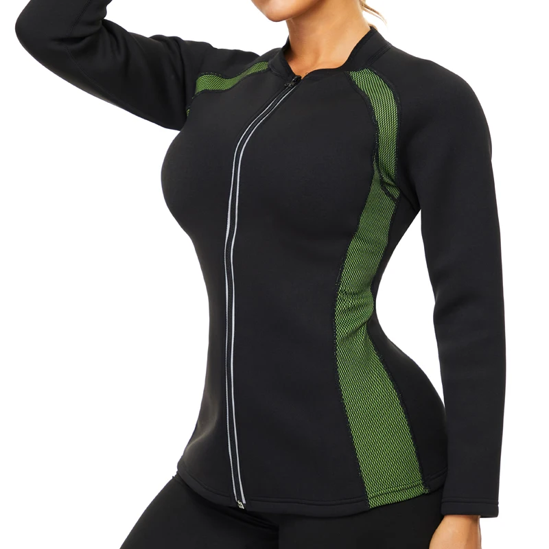 shapewear bodysuit LAZAWG Woman Neoprene Sauna Shapewear Hot Body Shaper Sweat Gym Slimming Workout Waist Trimmer Suit Hot Sweat Shirts Tank Topss best shapewear for lower belly pooch