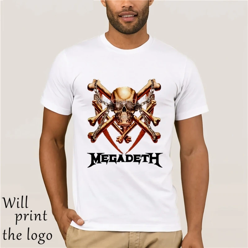 Детская футболка Megadeth Band хэви-метал рок-ролл топы для девочек и мальчиков летняя