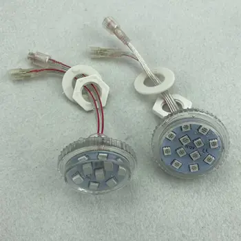 

addressable 45mm led pixel light;DC12V;2.88W(12LEDs) per pixel;IP65;UCS1903/WS2811,clear cover;clear waterproof pigtials