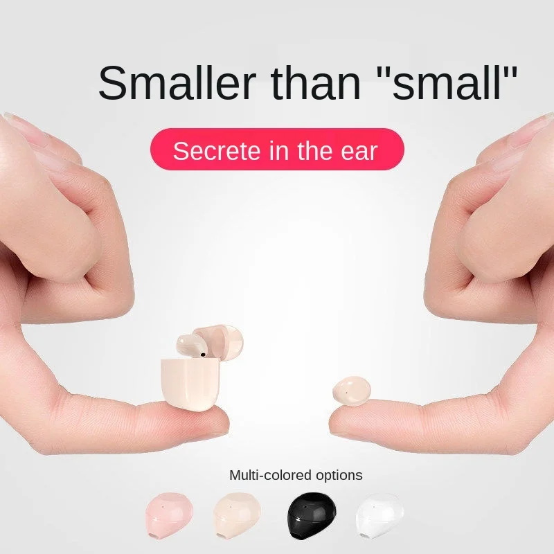 Ultra Small Mini Bluetooth Wireless Earphone Invisible Hidden Micro New Cute Hign Quality Portable Headset Waterproof
