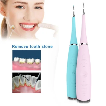 

Electric Ultrasonic Scaler Machine Tooth Calculus Tool Sonic Remover Stains Tartar Plaque Whitening Portable Oral Cleaner