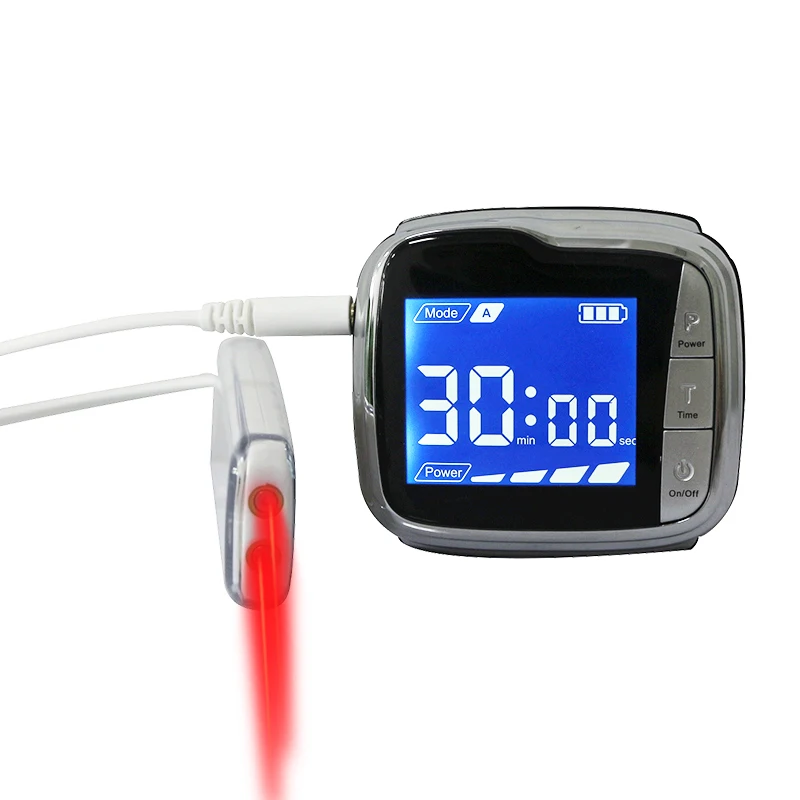 

Портативный инструмент для лазерной обработки на запястье, лазерные часы Lastek для измерения артериального давления