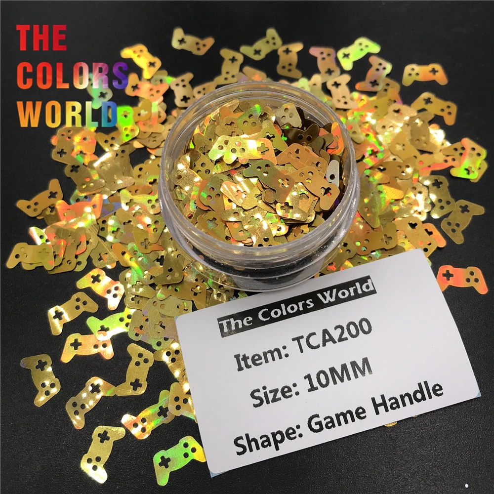 TCT-194 Hexagon Shape Chunky Mix Metallic Color Nail Glitter For Nail Art  DIY Decoration Body Art Makeup FacePainting DIY