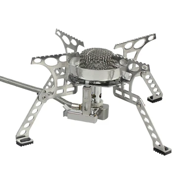 

Camping Gas Burners Windproof 3500W Remote Gas Stove Outdoor Fire Stove