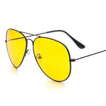 Антибликовые поляризованные солнцезащитные очки из медного сплава для водителей, очки ночного видения, поляризованные очки для вождения, автомобильные аксессуары