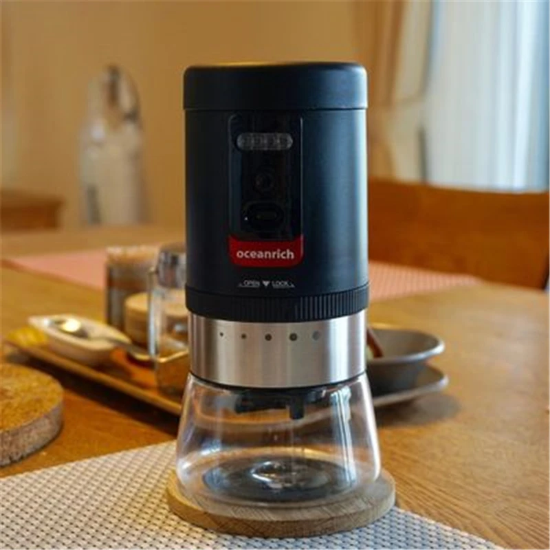 USB зарядка кофемолка электрическая портативная кухонная для эспрессо с