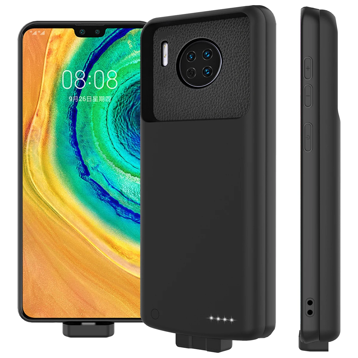 

For Huawei Mate 30/Mate 30 Pro Battery Charger Case 7000mAh Magnetic External Backup Charger Power Bank Battery Phone Case Coque