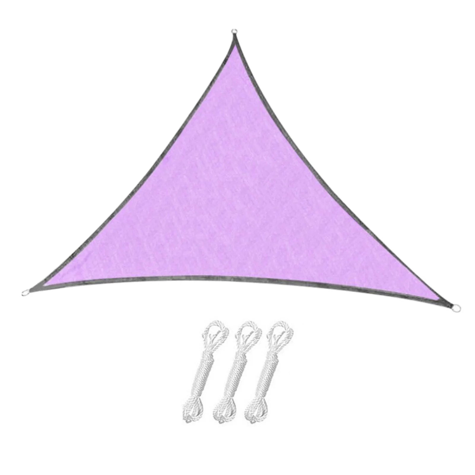 Parasol de cuatro ángulos Anti ultravioleta para exteriores, vela Triangular para jardín, tela para piscina