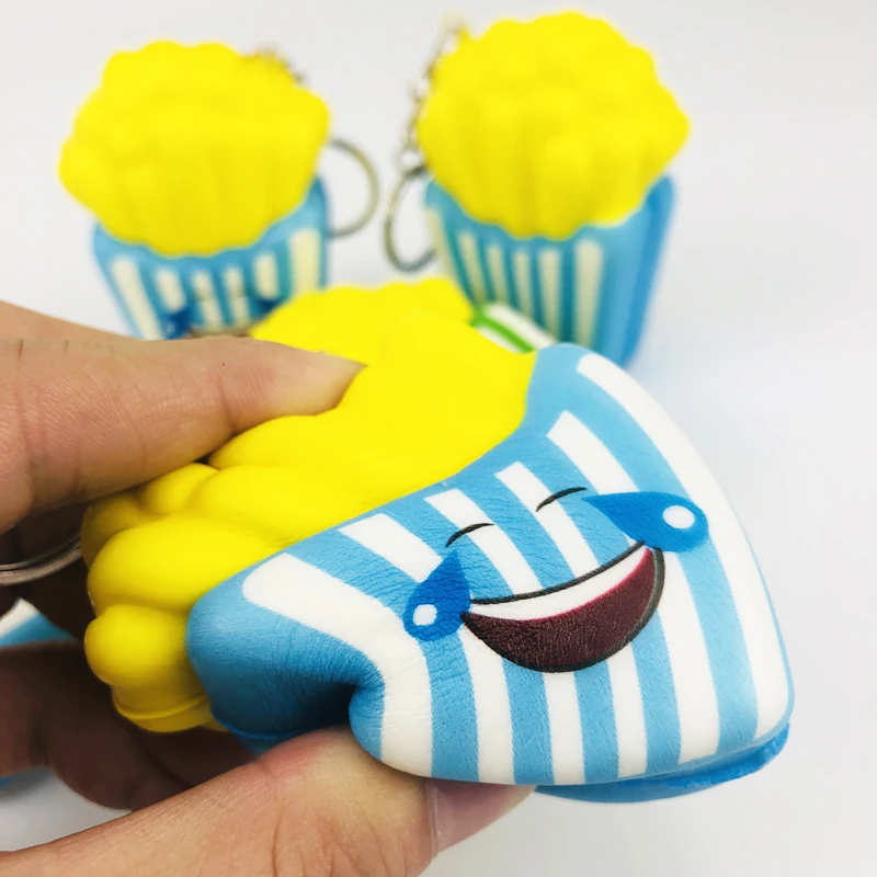 Мягкий кавайный милый мультфильм еда гамбургер мороженое игрушка Squishies медленно поднимающаяся зубная паста мягкая сжимаемая эластичная игрушка подарок Squishy