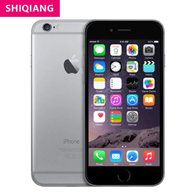 Uesd оригинальный Apple iPhone 6 разблокированный телефон 16 Гб/64 Гб/128 ГБ ROM IOS 4G LTE 4 7 'Ǝ