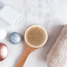 Натуральная щетина отшелушивающая щетка для ванны-стандарт