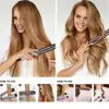 Professional Hair Straightener Curling Iron 2 in 1 Tourmaline Ceramic Salon High Heat 450℉ Twisted Flat Iron For All Hair Types 1
