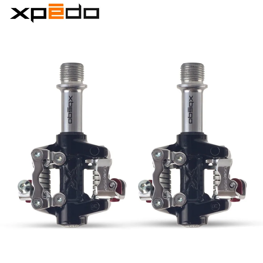 Велосипедные педали с клипсами Wellgo Xpedo SPD XMF07AC совместимые shimano ultra XT / M780|bike clipless