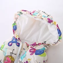 Осеннее Детское пальто в Корейском стиле жилет с рисунком птиц для маленьких девочек Осенний жилет для девочек