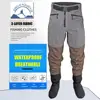 Men Breathable Stockingfoot Waterproof Waist High Pant Wader for Fishing Hunting Trousers ► Photo 2/5
