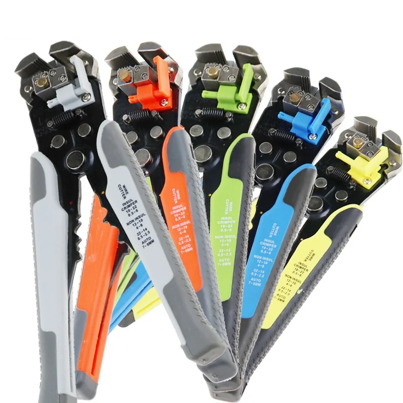 

Heavy automatic Crimper Cable Cutter Wire Stripper Tools Pilers Terminal 0.2-6.0mm2