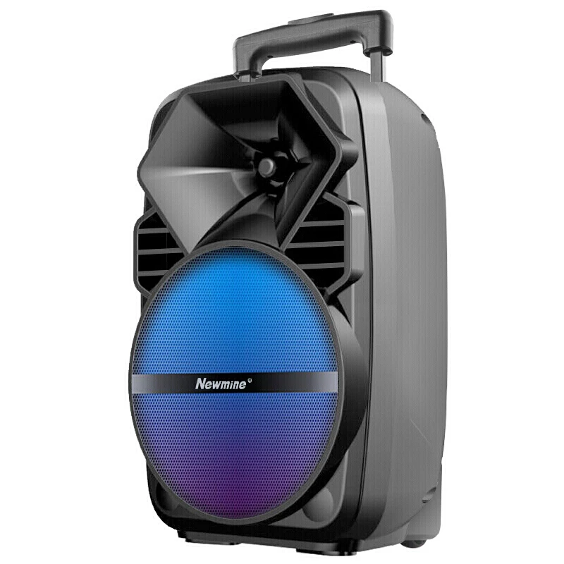 Беспроводной динамик Newmine Bluetooth для улицы стерео FM микрофон поддержка TF карт