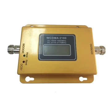 

Small Size Signal Amplifier Wcdma 2100 Mhz Booster Single Band Repeater Mobile Phone Signal Booster