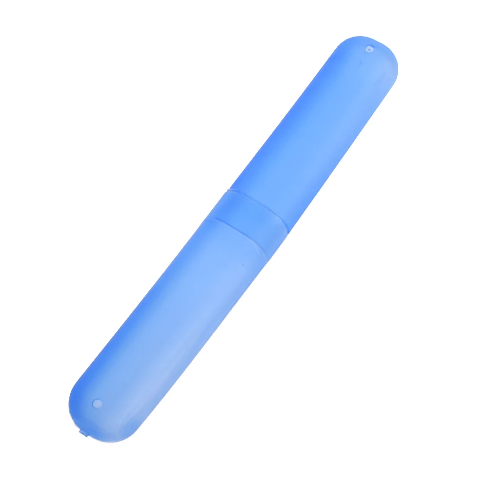 blue 1 шт. портативная дышащая пыль ручной работы скраб зубная щетка коробка Антибактериальные Путешествия расстояние инструменты для путешествий - Цвет: blue