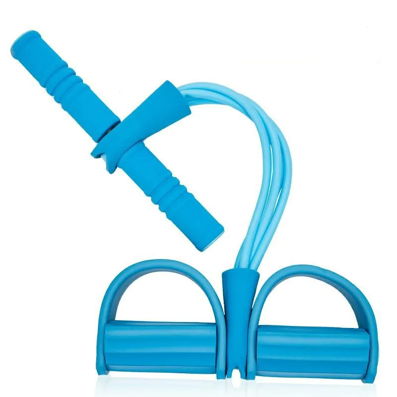 

Sit-Ups Aid Yoga Bed Belly Roll Open Shoulder Pedal Chest Expander Elasticity dai lian Useful Product Shoulder Belly Holding
