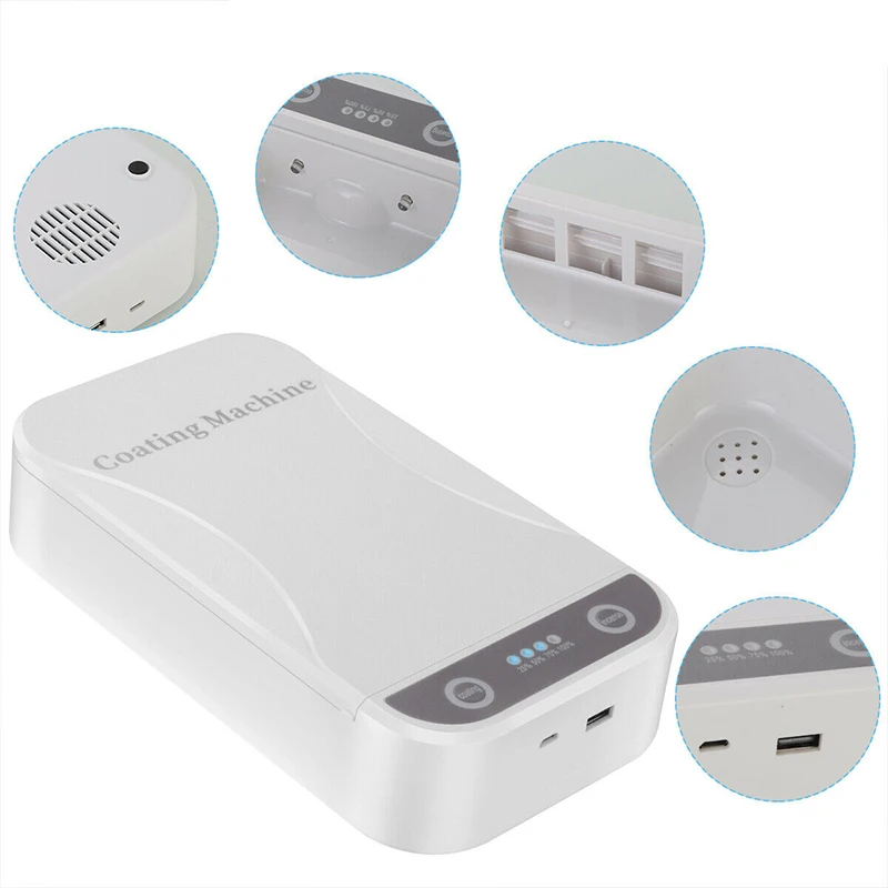 

Cleaning Up To 99.9% Portable UV Microbiological Cleaner Box Storage For Yourself And Anyone Who Cares About Hygiene New