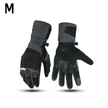 

Nylon Motorcycle Motorbike Scooter Leather Sports Long Gloves Winter M L XL XXL