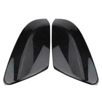 

2x Rear Carbon Fiber Rearview Mirror Cover Cap for Honda Civic Sedan Coupe 16-19 Modified Frame Car Decoration